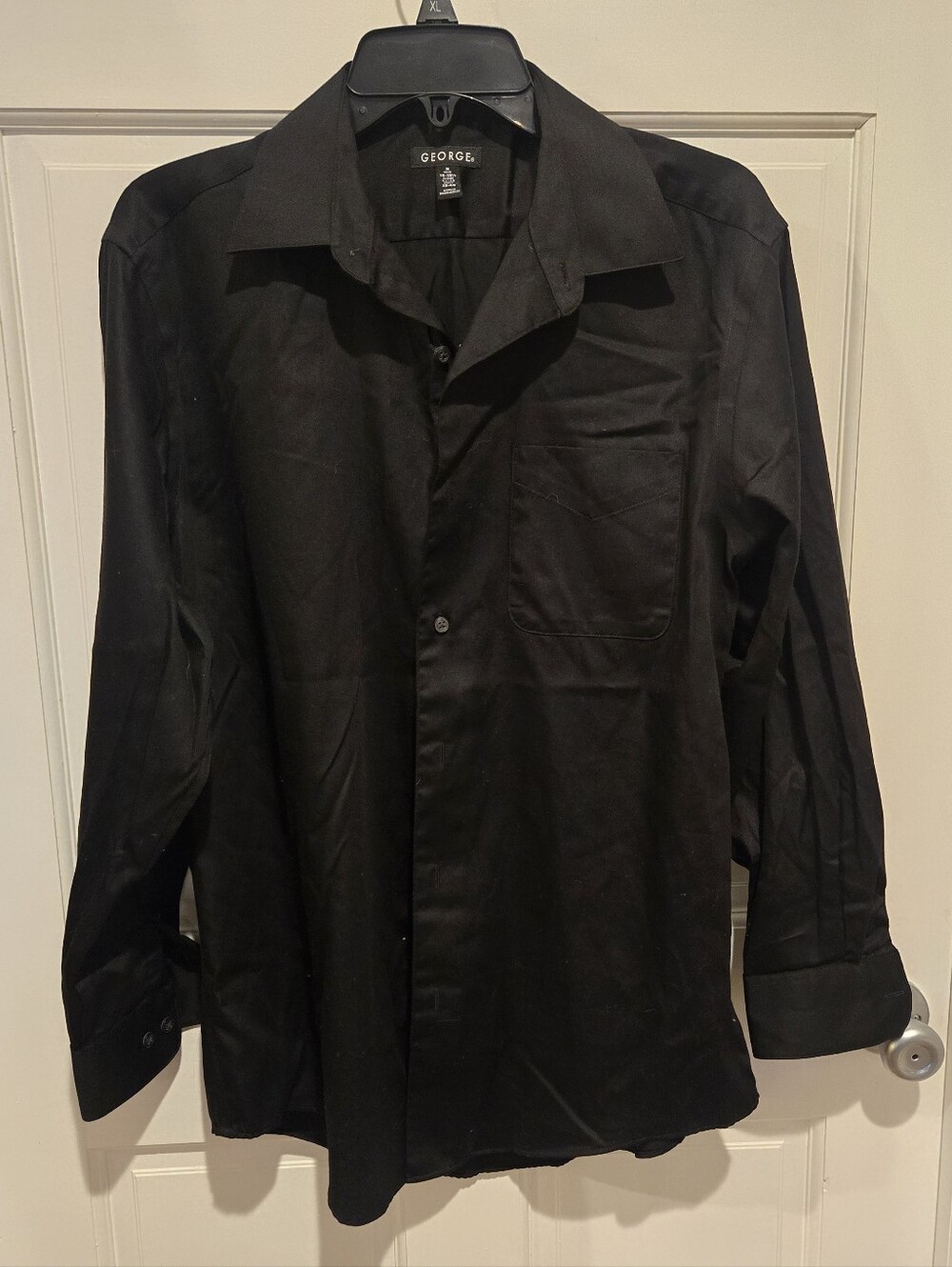 George Black Button-Up Dress Shirt